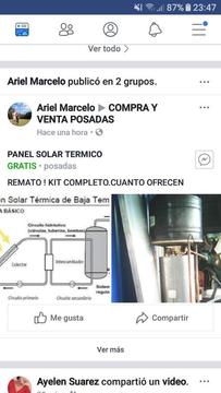 Panel Solar Termico