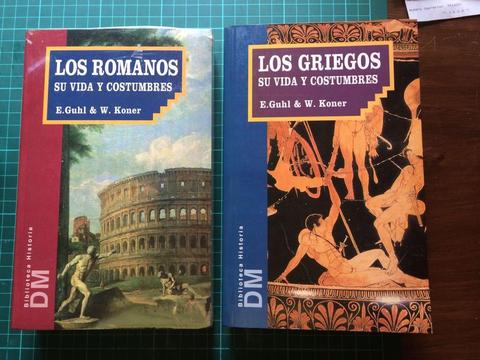 Libros Los Romanos Y Los Griegos su Vida Y Costumbres