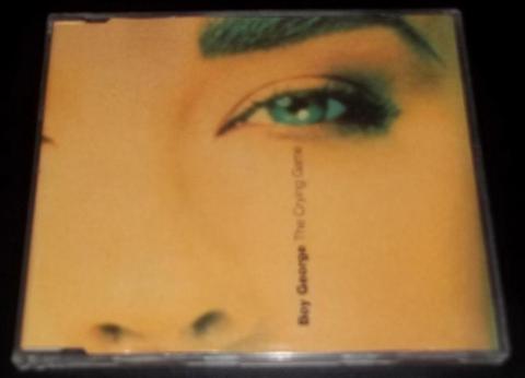BOY GEORGE THE CRYING GAME CD SINGLE P1992 IMP. DE GERMANY MUY BUEN ESTADO!