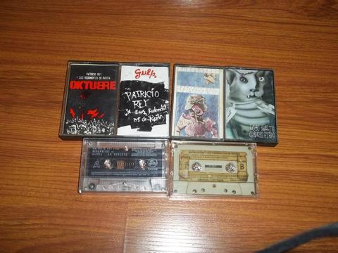 cassettes de los redondos usados 5 unidades