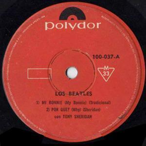 The Beatles C/ Tony Sheridan Disco Doble