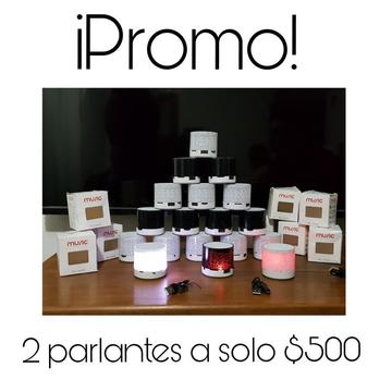 Promo Parlantes Bluetooth