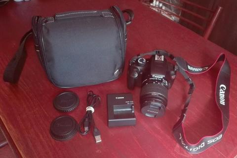 Cámara Canon T3 Impecable