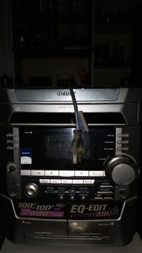 Minicomponente Sony Sólo Radio Y Auxilia