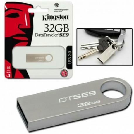 PENDRIVE 32 GB KINGSTON Metálico USB 2.0