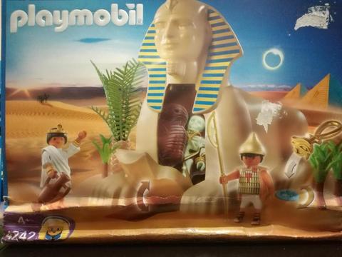 PLAYMOBIL Esfinge Egipcia con Momia SIN USO