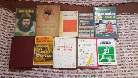 Lote De Libros De Diferentes Temáticas. Excelente Estado!