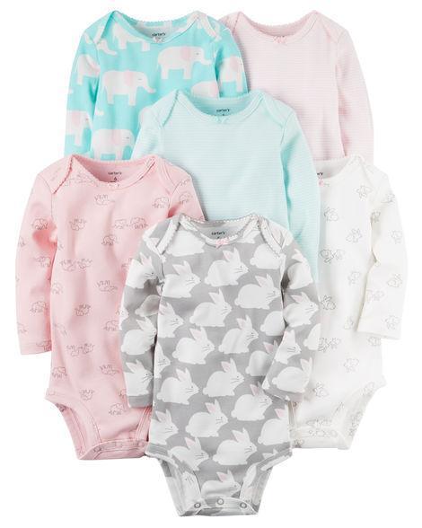 PACK BODYS X6 18 MESES CARTERS