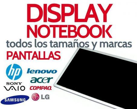 Pantallas P/ Notebook y Netbook