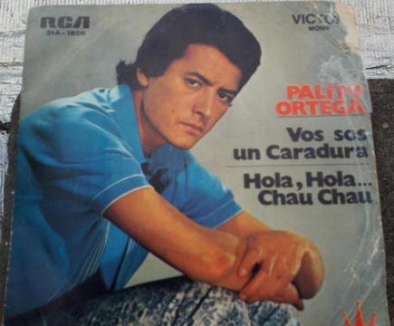 Diez discos simples de Palito Ortega