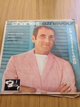 Vinilo Charles Aznavour En Castellano
