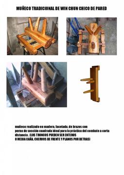 muñeco de win chun basico chico