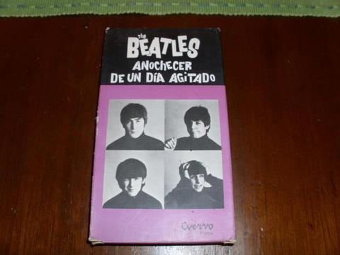 THE BEATLES PELICULA VHS ANOCHECER DE UN DIA AGITADO