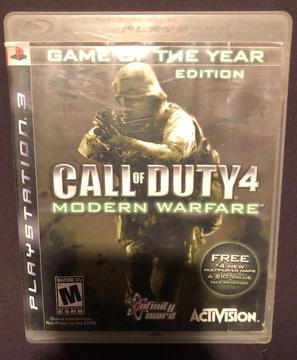 Call Of Duty 4 Modern Warfare para Ps3