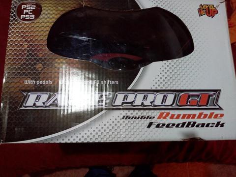 Volante con Pedales Rage Pro Gt