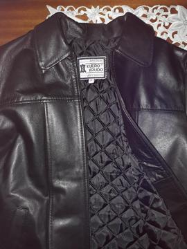 Vendo Campera Cuero Genuino Talle M