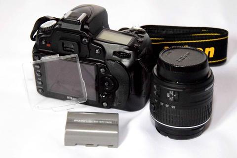 Cámara Nikon D90 con fotos tomadas por dicha cámara