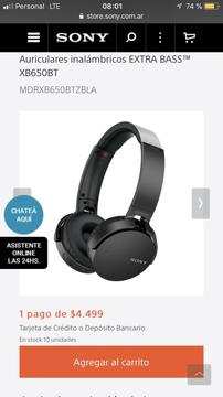 Auriculares inalmbricos sony