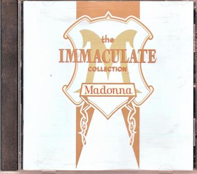 Madonna the inmaculate collection cd