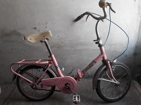 Bicicleta Nena, Estilo Aurorita,plegable