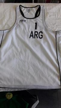 camiseta voley Argentina FIVB XXL