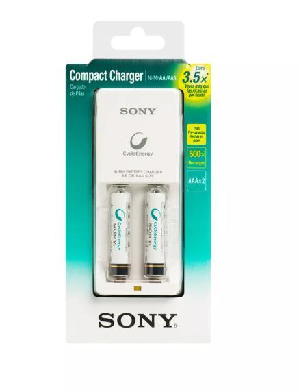 CARGADOR PILAS SONY BCG34HW2GA
