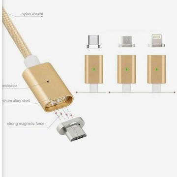 Cable Magnetico Iman Micro Usb Pin Carga