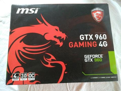 Impecable Msi Gtx 960 Gaming 4g Oc