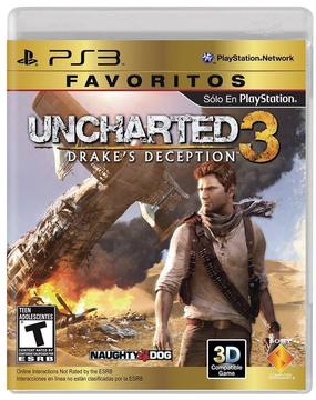 Uncharted 3 Drake's Deception Ps3 Disco Fisico Latino Español No Canje PlayStation 3