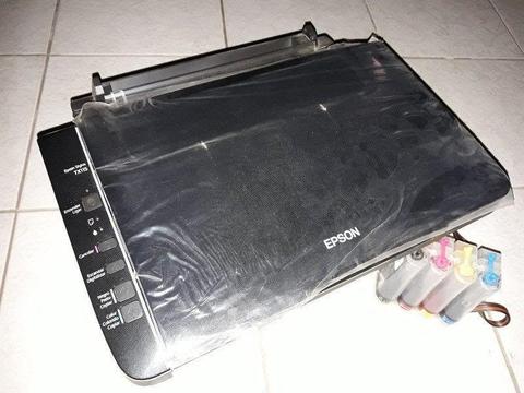 Impresora Epson Tx115 con Sistema Tinta