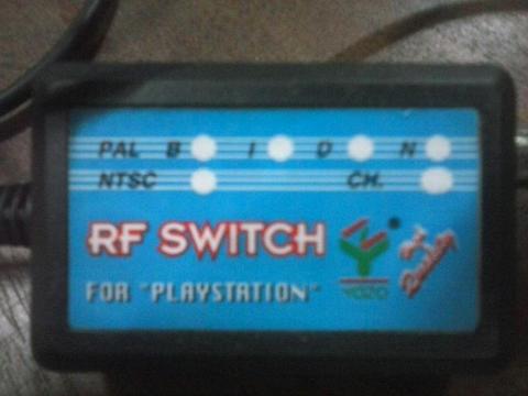 Play Station Adaptador A RF Antena Tv Trc