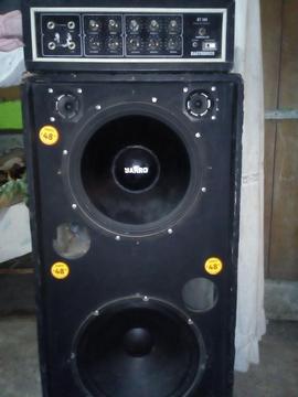 Vendo Parlantes Del 15 con Amplificador