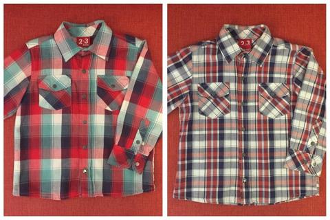 2 Camisas Grisino Talle 2 o 3 años