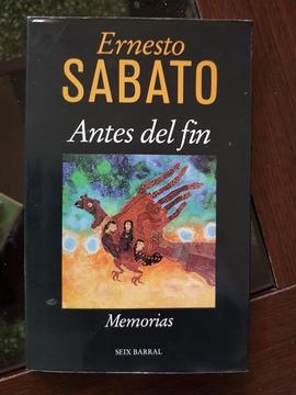 LIBRO Antes del fin Ernesto Sábato