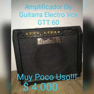 Amplificador De Guitarra Eletro Vox GTT 60