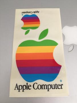 Calcomanias Apple Años 90, Originales!