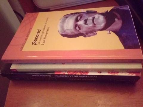 4 libros sin uso y en perfectas condiciones baratos