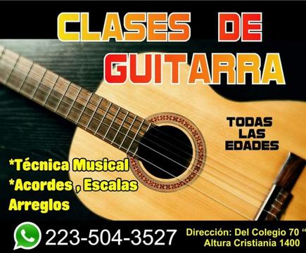 Clases de guitarra