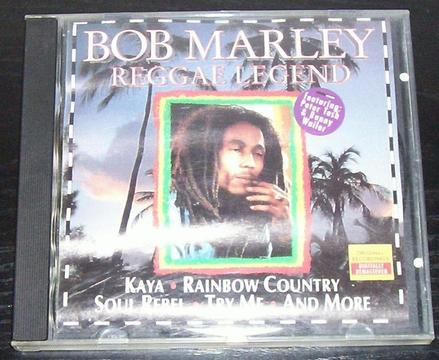 BOB MARLEY REGGAE LEGEND CD IMPORTADO DE CANADA P1991 MUY BUEN ESTADO!