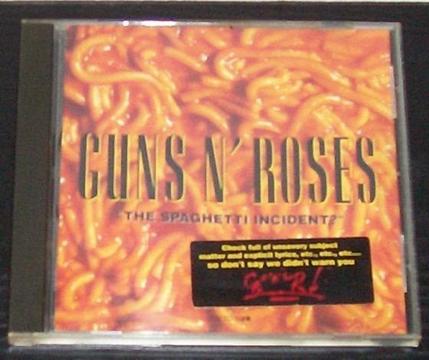 GUNS N´ROSES THE SPAGHETTI INCIDENT? CD IMPORTADO DE USA EDICIÓN 1993 EN MUY BUEN ESTADO!