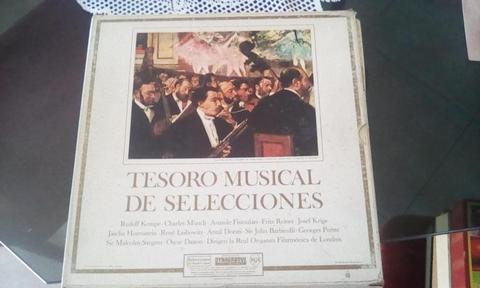 11 Discos Vinilo Tesoro Musical De Selecciones