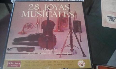 28 Joyas Musicales, Colección Readers Digest, 12 Vinilos