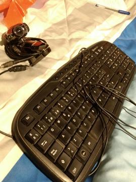 Teclado Pc Eurocase Web Cam