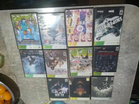 Vendo 15 de Xbox 360