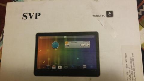 tablet 10 pulgada svp modelo 1015 para repuesto anda perfecto