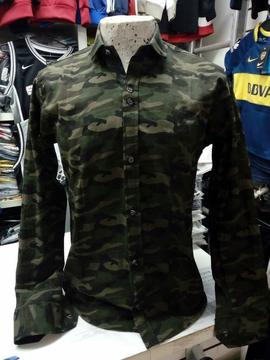 Camuflado Camiseta S Al Xxl