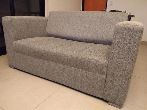 Sillon 2 Cuerpos Chenille Casi Nuevo