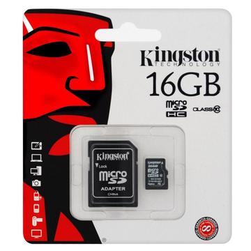 MICRO SD 16GB KINGSTON C10