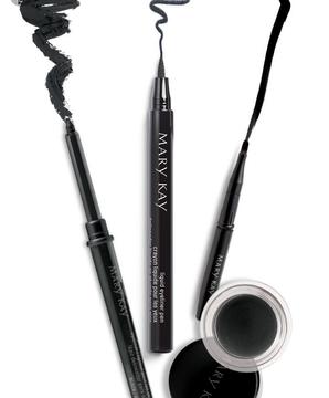 Delineadores Mary Kay en lapiz retractil, en gel o liquido en plumon