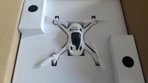 MINI DRONE HUBSAN X4 H107D ESTA COMPLETO, CON TODOS SUS ACCESORIOS